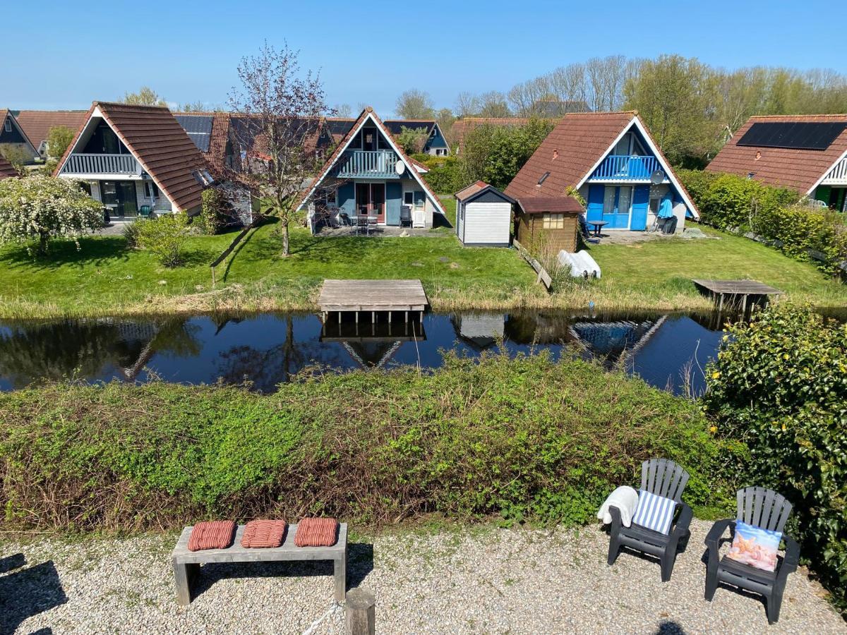De Lauwersmeer Vogel Mit Eingezaeuntem Garten Anjum Екстер'єр фото