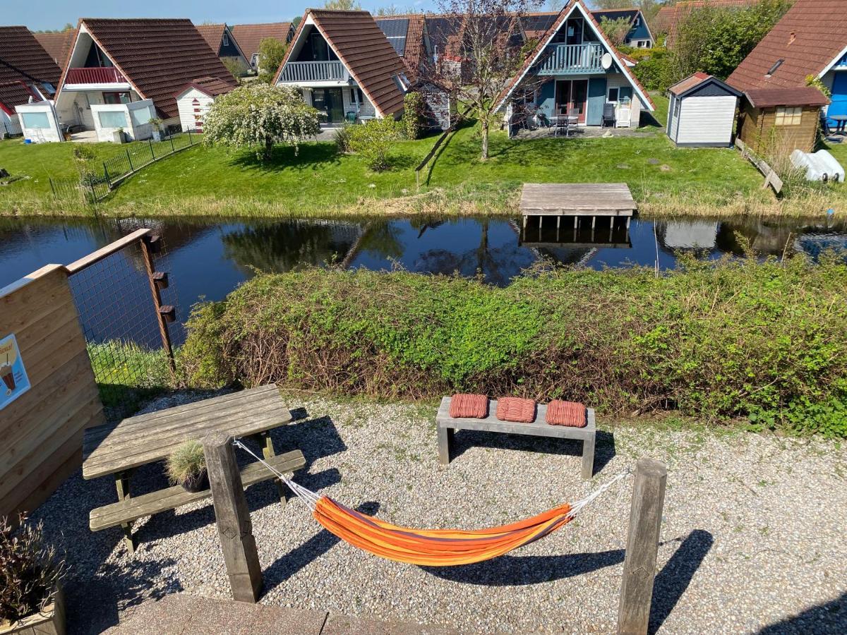 De Lauwersmeer Vogel Mit Eingezaeuntem Garten Anjum Екстер'єр фото